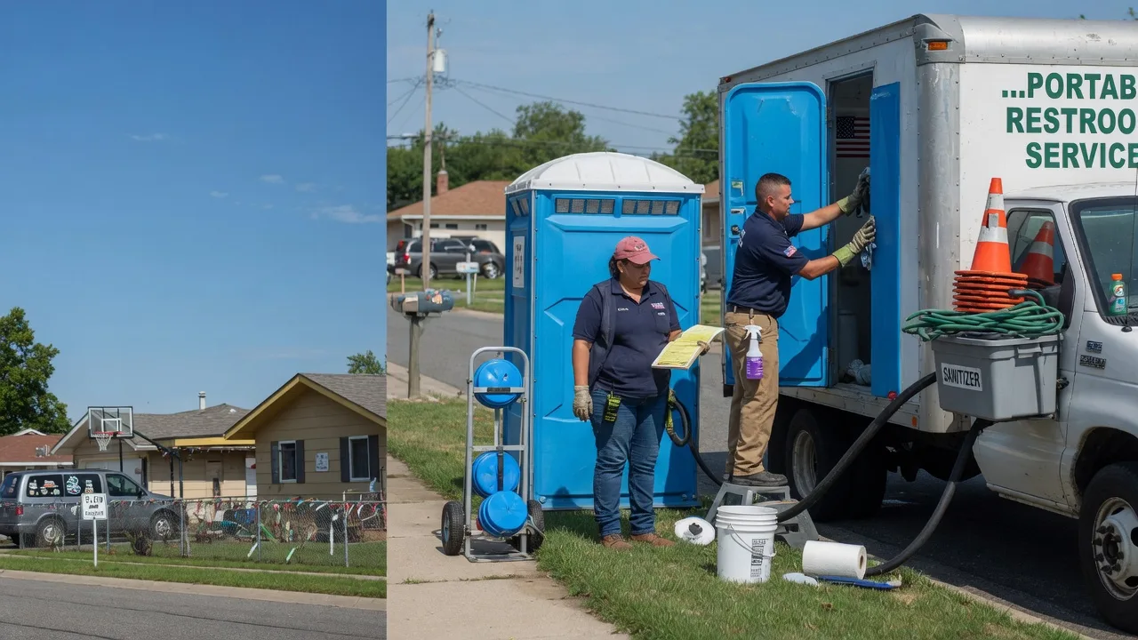 Portable Toilet Rental in Rome, IL near me